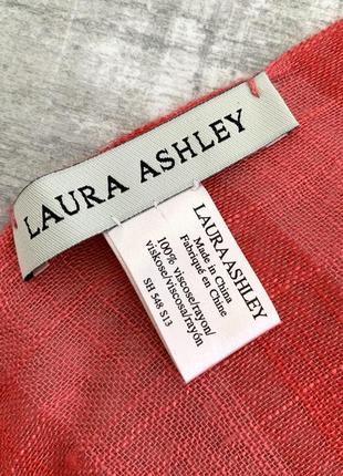 Шарф палантин шаль laura ashley 100% вискоза4 фото