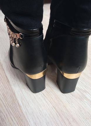 Жіночі зимові чоботи чорні 36 розмір устілка 23 см ❄️4 фото
