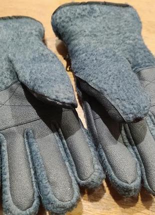 Двойные теплые перчатки