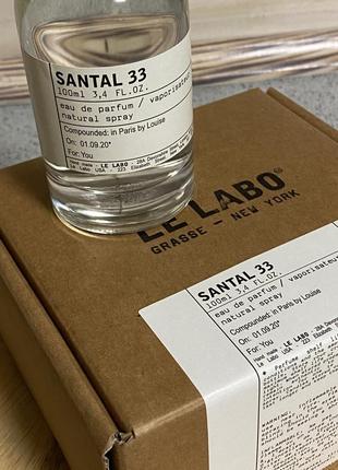 Тестер le labo santal 33 100ml2 фото