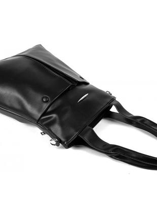 Женская сумка шопер модная большая, сумочка стильная вместительная красивая, сумка шоппер 165225 фото