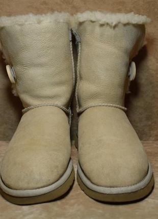 Уггі ugg australia bailey button сапоги ботинки зимние овчина цигейка. оригинал. 37 р./23 см3 фото