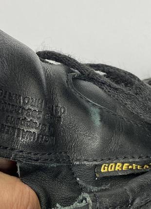 Кожаные берцы haix made in germany original мужские gore-tex5 фото