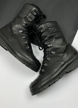 Кожаные берцы haix made in germany original мужские gore-tex3 фото