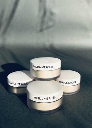 Laura mercier ultra-blur talc-free translucent loose setting powder фінішна пудра для закріплення макіяжу