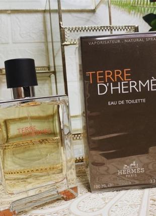 Hermes terre d'hermes туалетная вода 100 ml гермес терра херс ьере де хермес парфюмерия мужская