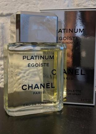 Chanel egoiste platinum туалетна вода 100 ml шанель егоїст платинум парфуми духи парфуми чоловічі edt