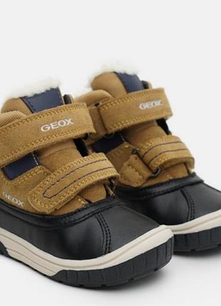 Ботинки детские geox omar ( зимние)