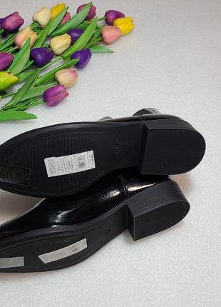 Лаковые черные ботинки челси5 фото