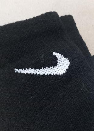 Шкарпетки теплі зимові (махра), в стилі nike термо чорні6 фото