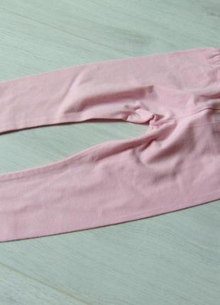 Нові рожеві легінси для дівчинки. y.d. розмір 9-12 місяців8 фото