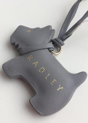 Radley оригинал брелок подвес на сумку собачка кожа3 фото