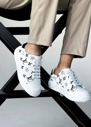 Кросівки trainer time out monogram white black

 кроссовки