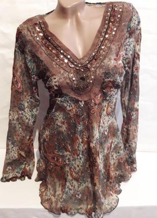 Блуза-туніка р-р л-46