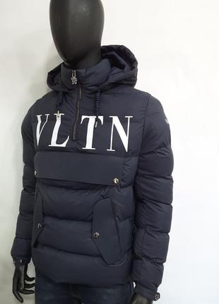 Мужской пуховик куртка анорак 90% натурального пуха