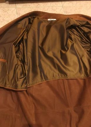Замшева куртка longhi, італія4 фото