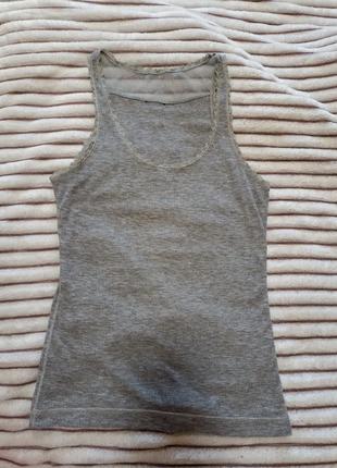 Майка білизна базова,р 38-40!