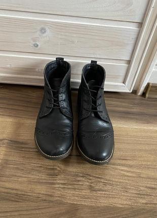 Сапоги кожаные ботинки venturini