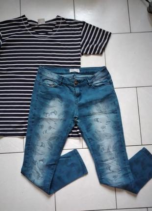Джинсы  denim janina  40   l 30
