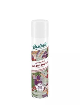 Сухий шампунь batiste wildflower dry shampoo, 200 мл