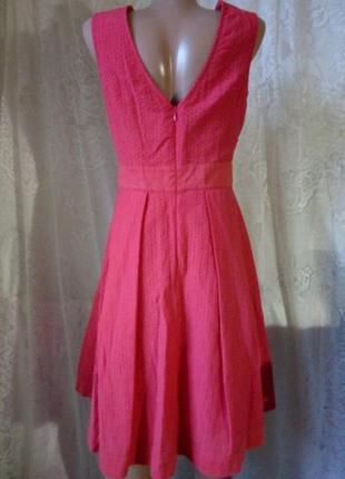 Платье красное benetton 2