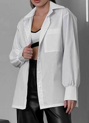 Базова оверсайз сорочка🔥