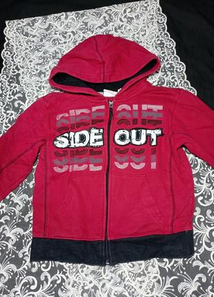 Байка, капюшонка, тепла кофта на 4-5 років