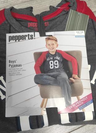 Піжама з довгим рукавом тепла pepperts 122/128 см