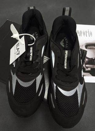 Armani брендові кросівки для чоловіків / стильні чоловічі кросівки армані на кожний день
