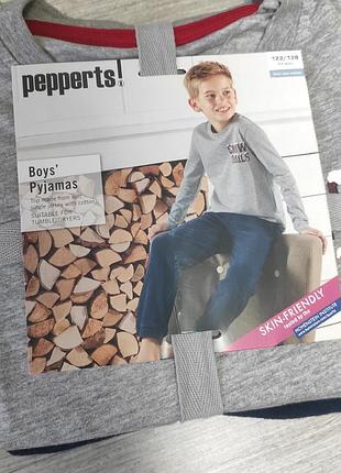 Піжама з довгим рукавом тепла pepperts 122/128, 134/140, 146/152 см