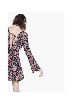 Стильное платье mango в цветочный принт