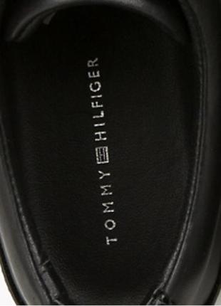 Кожаные кеды tommy hilfiger5 фото