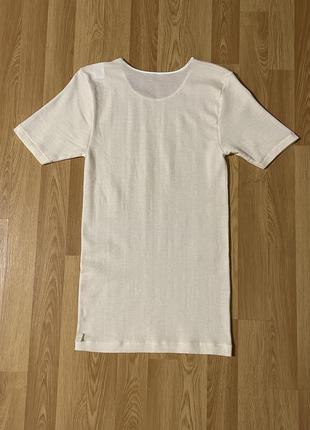 Вовняна футболка термобілизни шерсть шовк wool exclusive2 фото
