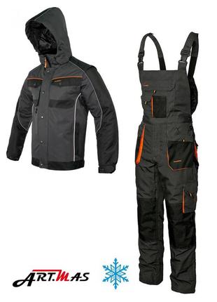 Костюм робочий утеплений спецодяг з польщі,робочий одяг artmaster,спецівка,роба,утеплений одяг