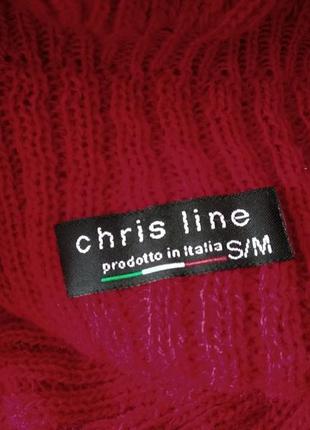 Кашемірова накидка пончо італія chris line7 фото