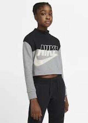 Укороченная кофта nike sportswear 13-15л.