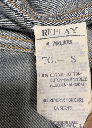 Джинсовка куртка джинсова replay3 фото