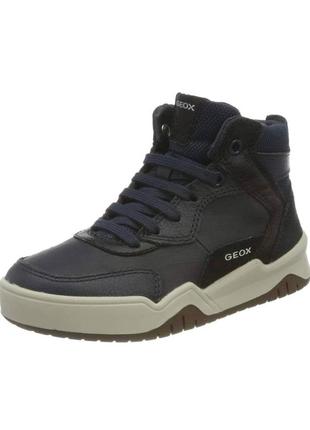 Кожаные демисезонные ботинки geox perth 29,36 размер мальчику оригинал 💯1 фото