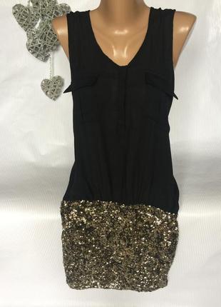 Красивое платье zara юбка в пайедках