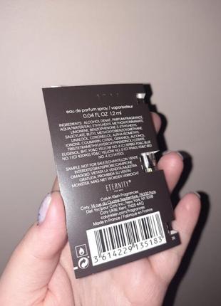 Тестер/пробник парфюма calvin klein eternity for men 1.2 ml