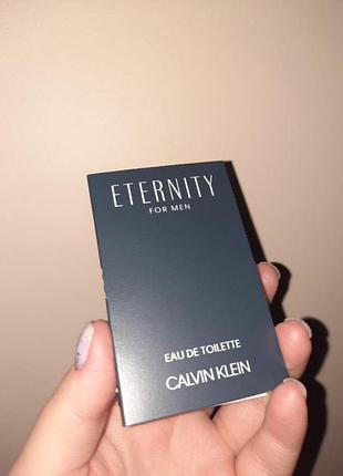 Тестер/пробник парфюма calvin klein eternity for men 1.2 ml