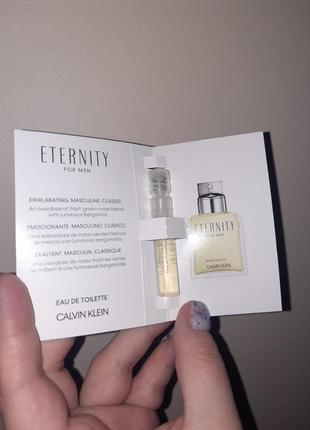 Тестер/пробник парфюма calvin klein eternity for men 1.2 ml2 фото