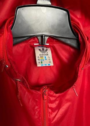 Куртка ветровка дождевик adidas vintage винтаж3 фото