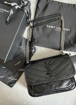 Сумочка saint laurent niki сумка