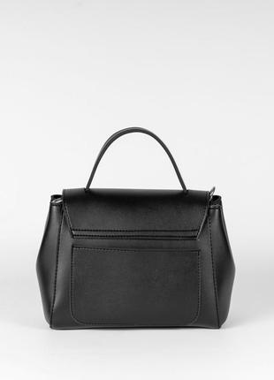 Женская сумка черная сумка черный клатч черная сумочка через плечо кроссбоди