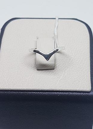 Каблучка срібна 3