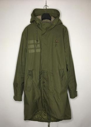 Оригинальная очень красивая парка, куртка, плащ, adidas originals из недавних коллекций3 фото