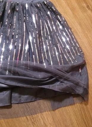 Нарядна сукня з паєтками 3