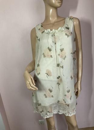 Легкое итальянское бутиковое платье/m/