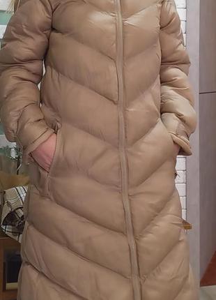 Удлененное пальто женское оверсайз1 фото